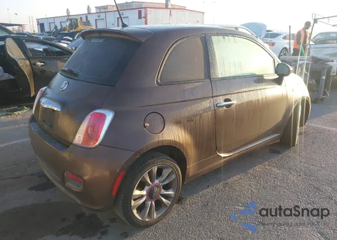 2015 Fiat 500 Sport from USA, damaged, VIN 3C3CFFBR1FT676757